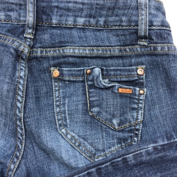 Kensie Blue Medium Rinse Slim Jeans Size 28 - Picture 7 of 7